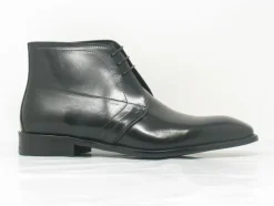 Calfskin Chukka Boot Black