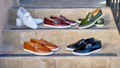 Calfskin Slip-On Horsebit Loafer Black