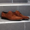 Corrente Suede Lace-Up Oxford Brown
