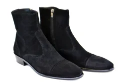 Corrente Suede Slip-On Boot Black