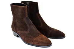 Corrente Suede Slip-On Boot Brown