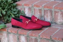 Corrente Suede Slip-On Loafer Rose
