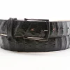 Crocodile Belt Black