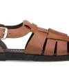 Mezlan Fisherman Sandal Cognac