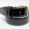 Patent Leather Belt Black