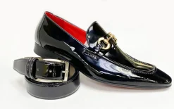 Patent Leather Belt Black