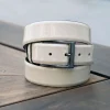 Patent Leather Belt Bone