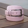 Patent Leather Belt Pink