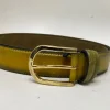 Style: C Collection Camel Leather Belt