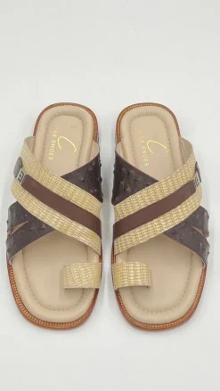 Style: S6195-Brown/Beige