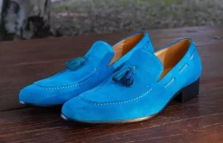 Suede Belt Turquoise