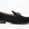 Velvet Formal Loafer Green