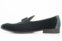 Velvet Formal Loafer Green